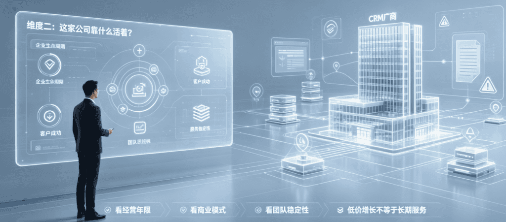 中小企业选 CRM 该看什么？四个判断维度